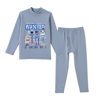 纯棉保暖儿童秋衣秋裤内衣套装