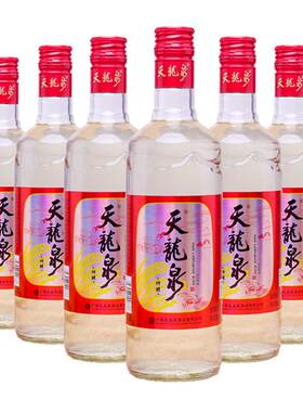 天龙泉22度特醇6瓶装广西酒