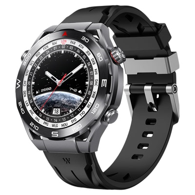 适用华为GT6pro新款康赛氟橡胶手表带watchgt6智能watch5钛合金扣gt5FKM腕表带运动GT4男watch4pro腕带配件