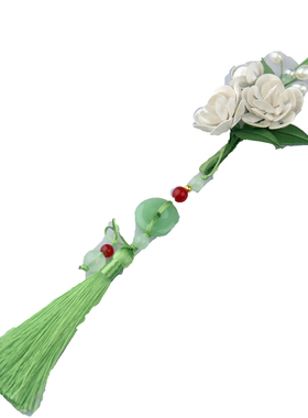 手工diy茉莉花免裁剪缠花材料包