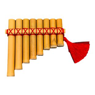 悠悠8管箭竹排箫天然原生态儿童学生成人手工自制小乐器礼品礼物