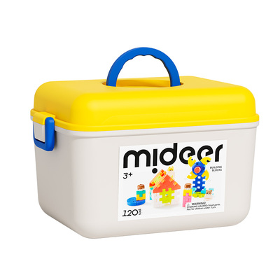 mideer弥鹿大颗粒软创想家积木
