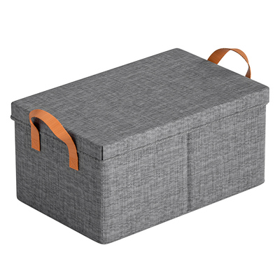收纳箱布艺折叠抽屉式有盖无盖款