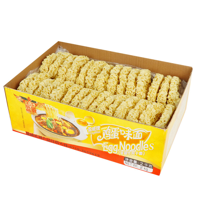 广东散装速食火锅整箱鸡蛋面