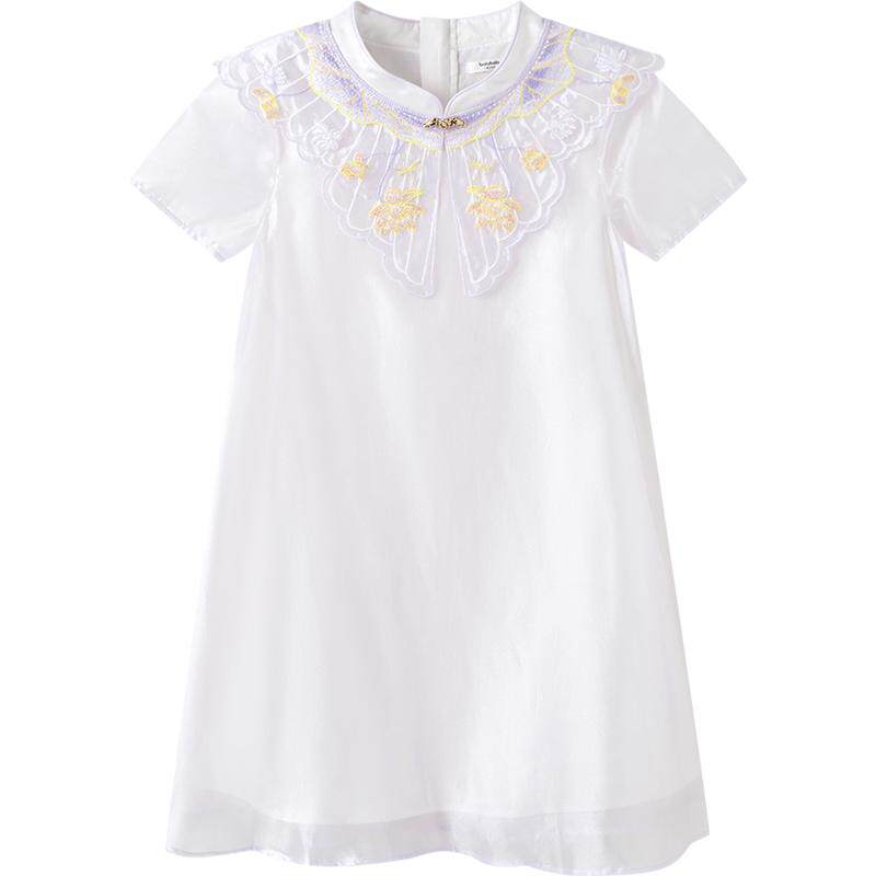 巴拉巴拉女童汉服连衣裙公主裙子