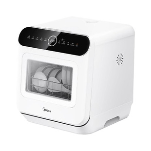 美的洗碗机全自动家用台式免安装清洗烘干消毒一体4套小型M10max