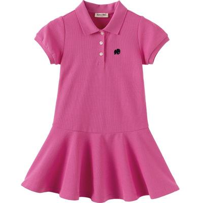 戴维贝拉女童Polo连衣裙
