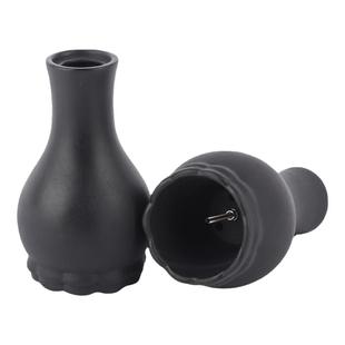 火龙罐中医专用砭石艾灸罐双层加厚防烫温灸仪刮痧走罐按摩温灸器