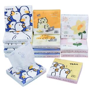 Sunde卡通印花抽纸卫生纸小包便携纸巾木浆餐巾纸面巾纸抖音同款