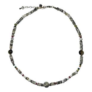 waki 芝麻彗星项链女款气质款手工串珠爆款小众设计高级首饰