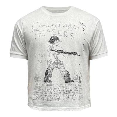 JCAESAR战争印花短袖合身版型