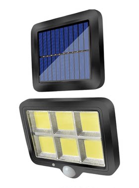 分体式太阳能160led感应壁灯