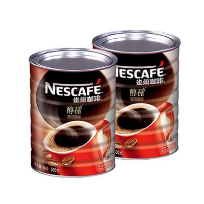 雀巢咖啡官方正品醇品黑咖啡500g