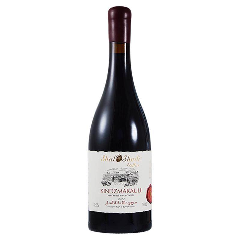 格鲁吉亚原瓶进口红酒金兹玛拉乌里半甜型红葡萄酒女生微醺晚安酒