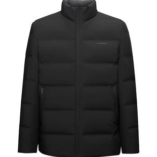 【石墨烯】HLA/海澜之家轻商务羽绒服秋冬厚款立领无帽行政外套男