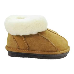 儿童羊毛拖鞋男女孩冬季保暖包跟拖皮毛一体加厚加绒防滑毛毛外穿