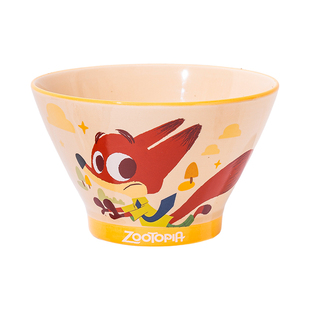 疯狂动物城陶瓷饭碗家用2025新款斗笠碗筷子餐具搬家乔迁新居礼物