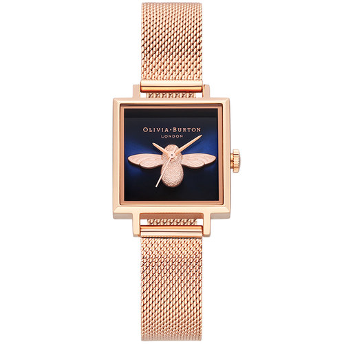 OliviaBurton小蜜蜂手表女小方表高级感小众轻奢女款表品女生礼物