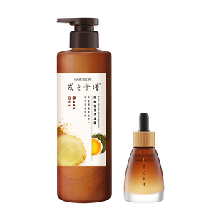 发之食谱姜根茶防断洗发水530ml