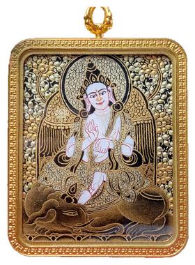 梵昇唐卡普贤菩萨生肖龙蛇本命佛