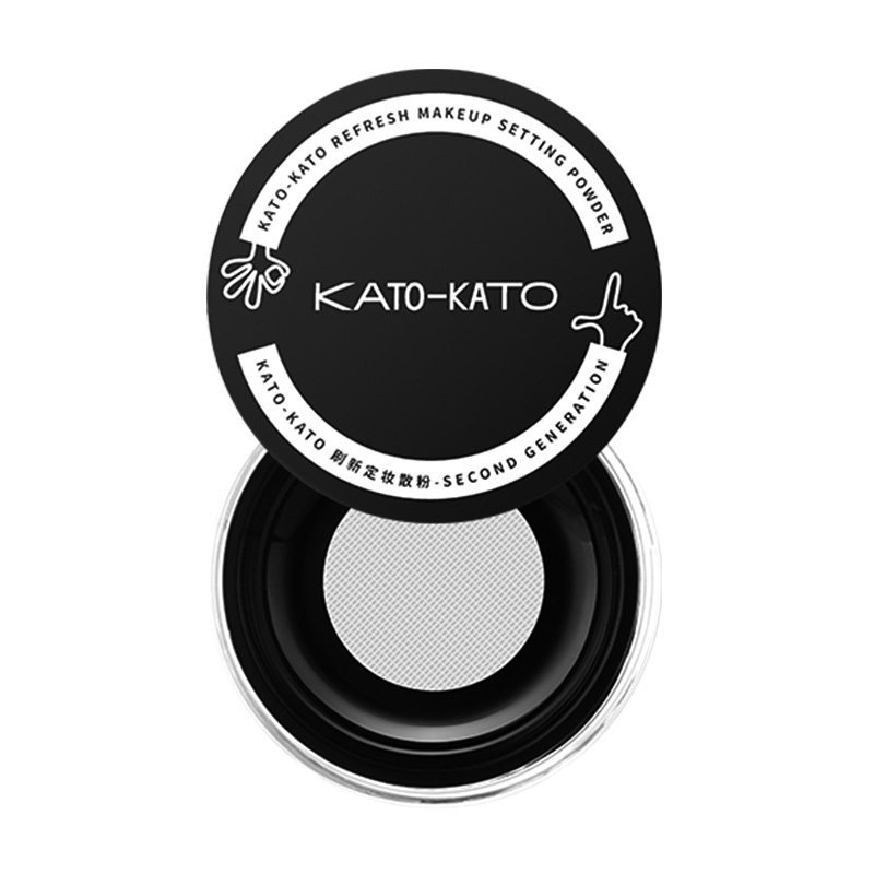 KATO刷新定妆散粉控油持久koto干油皮遮瑕女柔焦蜜粉饼持妆水散粉