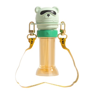 便携矿泉水瓶通用卡通吸管转换器