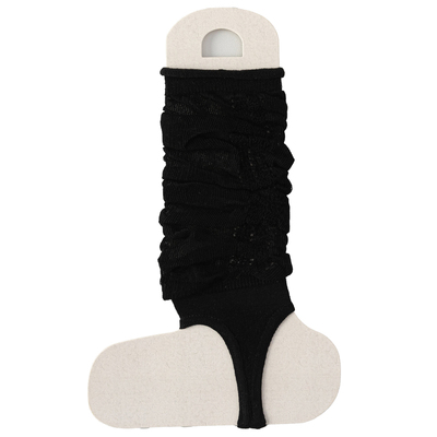 卷边堆堆袜女士夏季薄款网眼透气脚踩袜套miu系深灰色小腿袜腿套