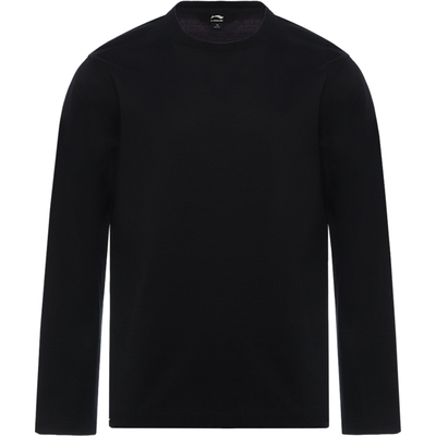 李宁1990男士休闲长袖T恤