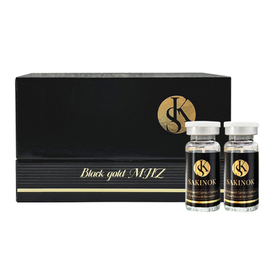 sk黑金九维精雕械字号医用重组胶原蛋白修复液一盒五支5g防伪可查