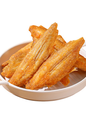 北海印象香烤香酥龙利鱼酥即食小鱼片干网红休闲解馋海鲜零食小吃