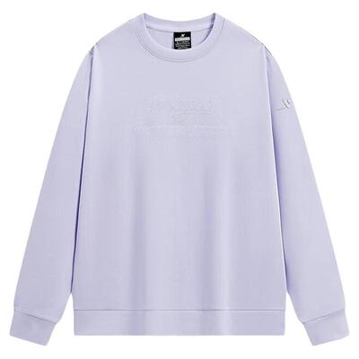 特步套头卫衣女子秋季新款运动休闲宽松套头卫衣976128920299