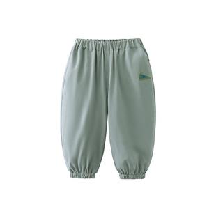 小薄荷齐齐熊男童运动裤夏季薄款宝宝透气裤子| Air Supply空气裤