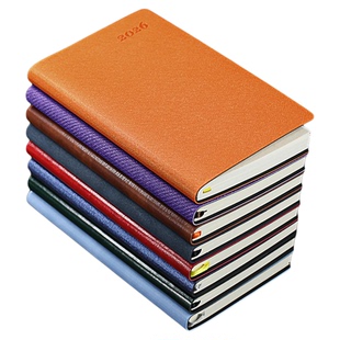 记忆印象2026年口袋效率手册便携笔记本子口袋记事日程本随身计划本时间管理手册每日计划日记本文具logo定制