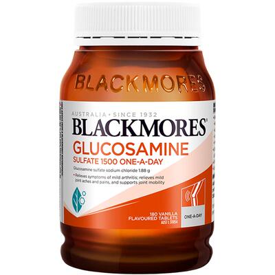 澳佳宝BLACKMORES维骨力硫酸氨基葡萄糖180片骨关节灵进口官方
