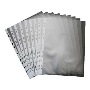 加厚a4纸保护膜图纸透明文件袋11孔纸张保护套A3快劳夹内页一次性A5十一活页打孔插页试卷塑封薄膜纸张