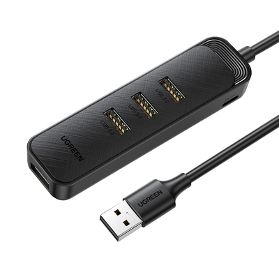 绿联扩展器USB3.0分线器转换U盘