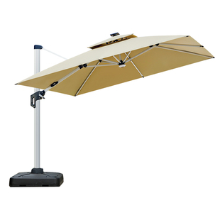 美蒂华府户外遮阳伞庭院露天阳台别墅花园大太阳伞商用室外罗马伞