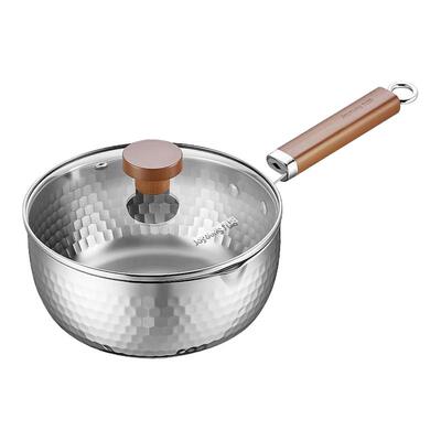 九阳雪平锅316L不锈钢奶锅辅食锅