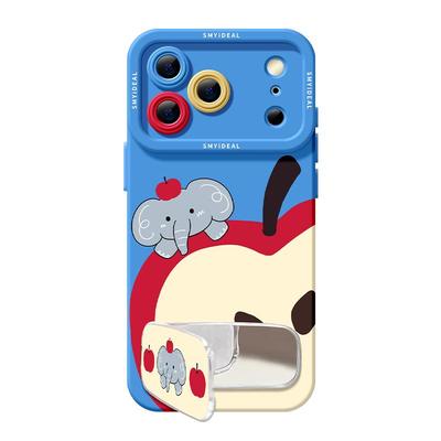苹果大象适用苹果17promax手机壳iphone17新款2025高级感16pro外壳的11网红爆款ip15超好看镜头13全包12硅胶