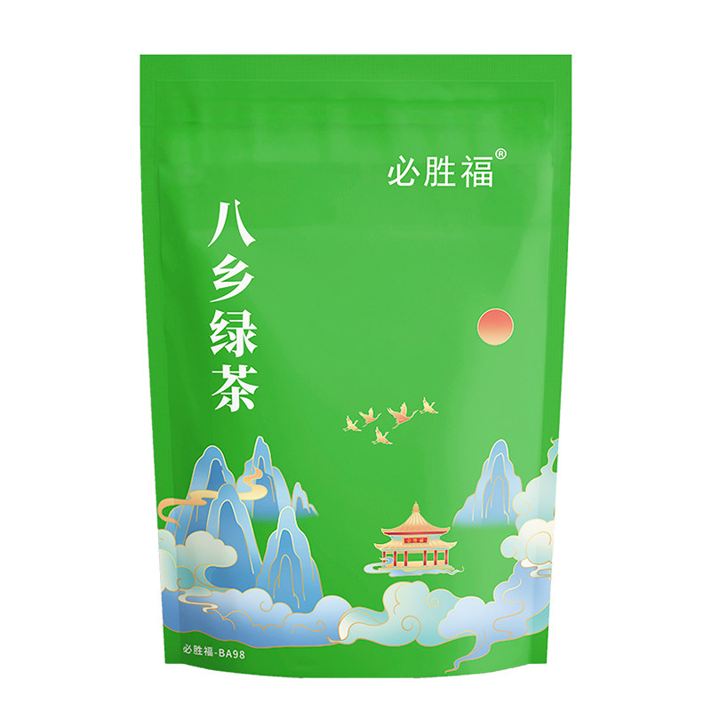 必胜福明前八乡绿茶高山炒茶