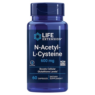 现货美国Life Extension N乙酰半胱氨酸 NAC N-Acetyl-L-Cysteine