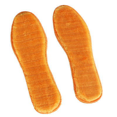 保暖鞋垫黄金绒加厚男女软底舒适吸汗防臭冬季防寒透气羊毛棉鞋垫