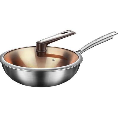 SSGP三四钢家用316食品级炒锅