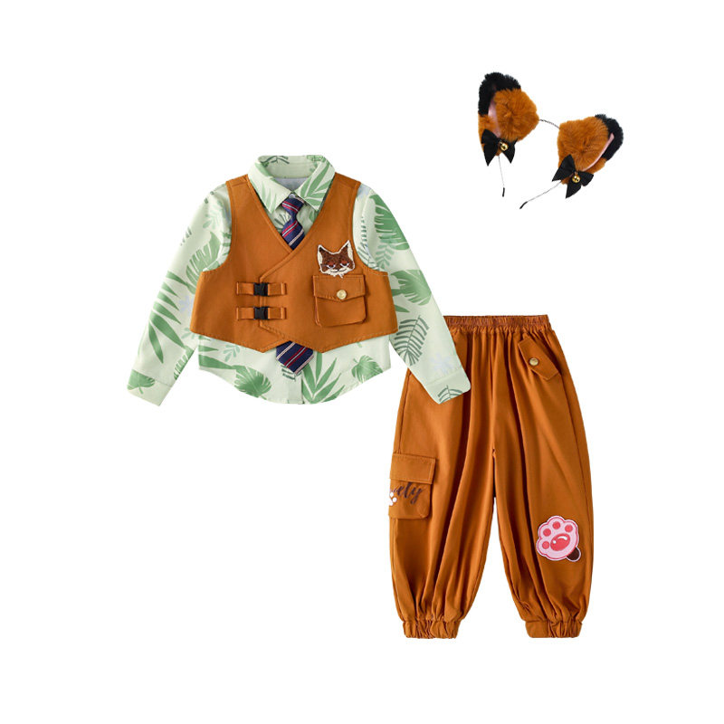 DO.CAT男童套装尼克狐狸衣服