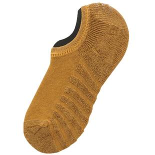 加厚毛巾底袜子男秋冬浅口防滑船袜女士纯棉加绒毛圈运动情侣短袜