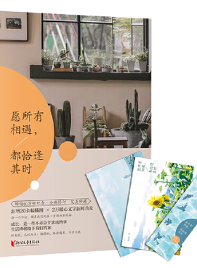 当当网 愿所有相遇都恰逢其时精装典藏版 DTT 著 41篇暖心的生活感悟 现当代文学随笔青春文学心理励志书