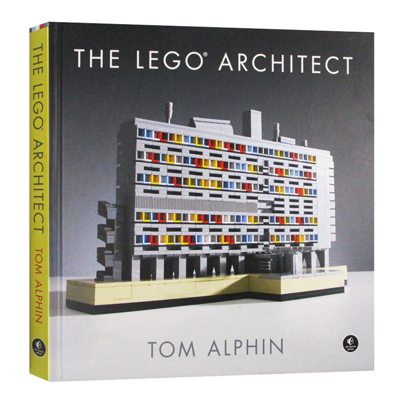 乐高建筑师 一部用积木搭成的建筑简史 英文原版 The Lego Architect 汤姆艾尔芬 Tom Alphin 进口英语书籍No Starch Press