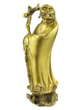 纯铜供奉摆件达摩老祖佛像