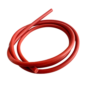 红色硅胶圆条实心硅胶圆柱密封条无味环保耐高温防水耐腐蚀O型条