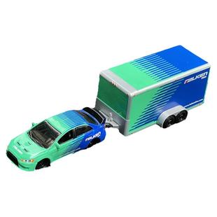 美驰图奔驰三菱蓝瑟1:64汽车运输车拖运车模型车模仿真合金玩具车